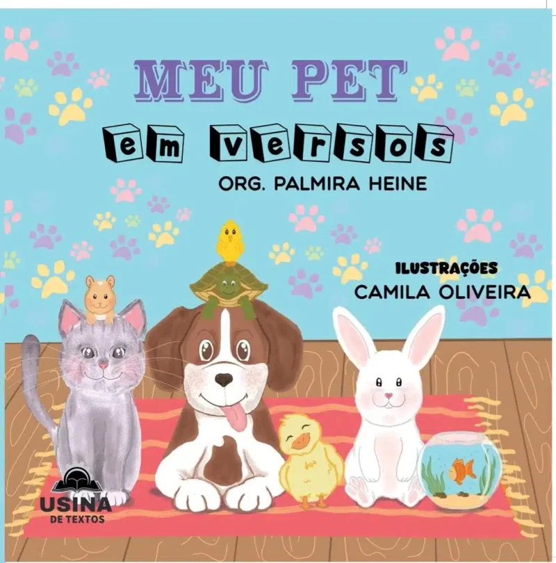 Capa do livro Meu pet em versos