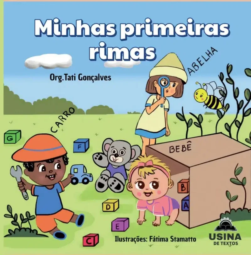 Capa do livro Minhas primeiras rimas