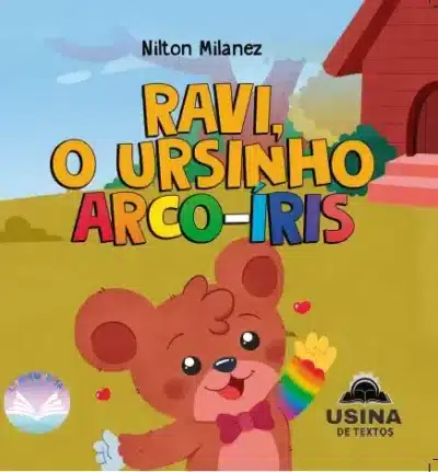 Capa do livro Ravi, o ursinho arco-íris