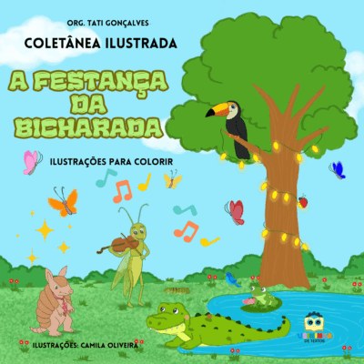 Capa do livro Festança da bicharada